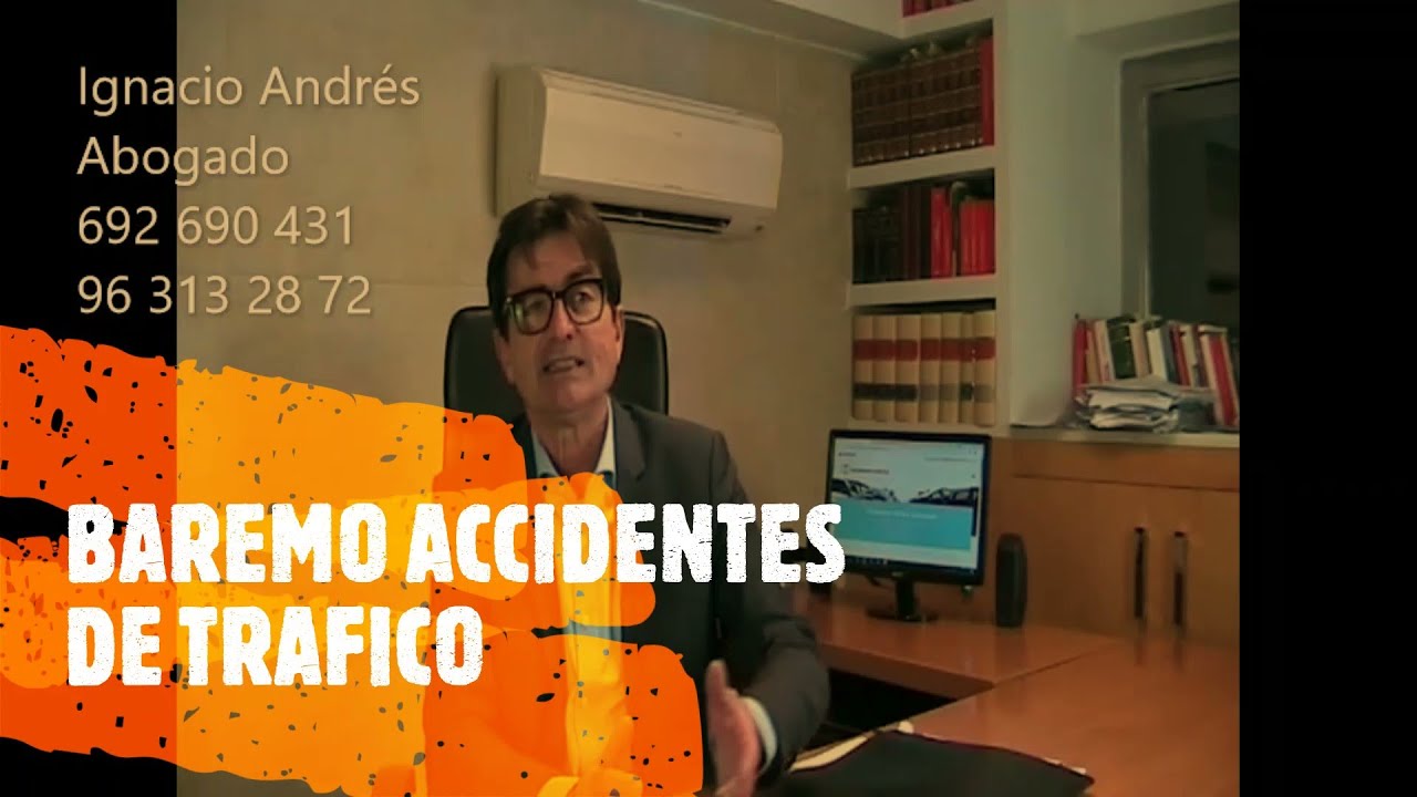 Actualización del baremo de accidentes de tráfico
