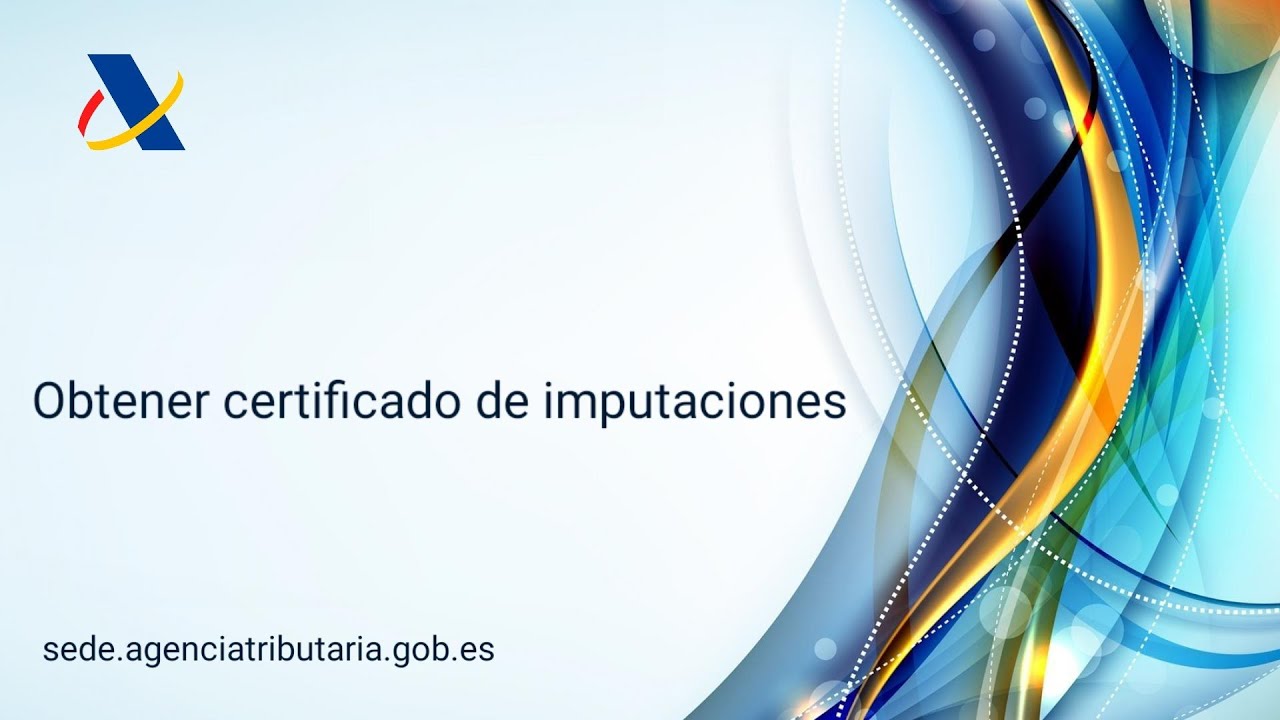 Certificado de imputaciones fiscales