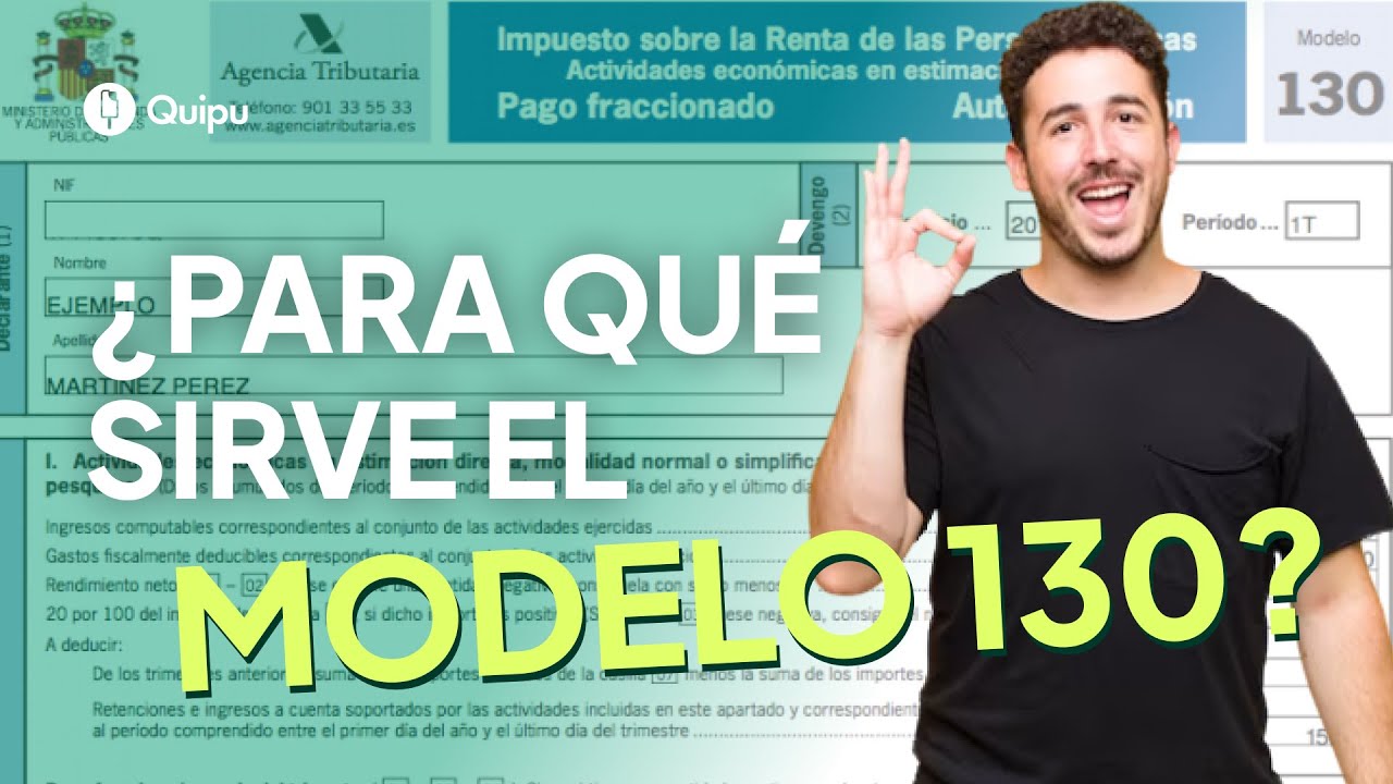 El modelo 130: resumen anual de impuestos