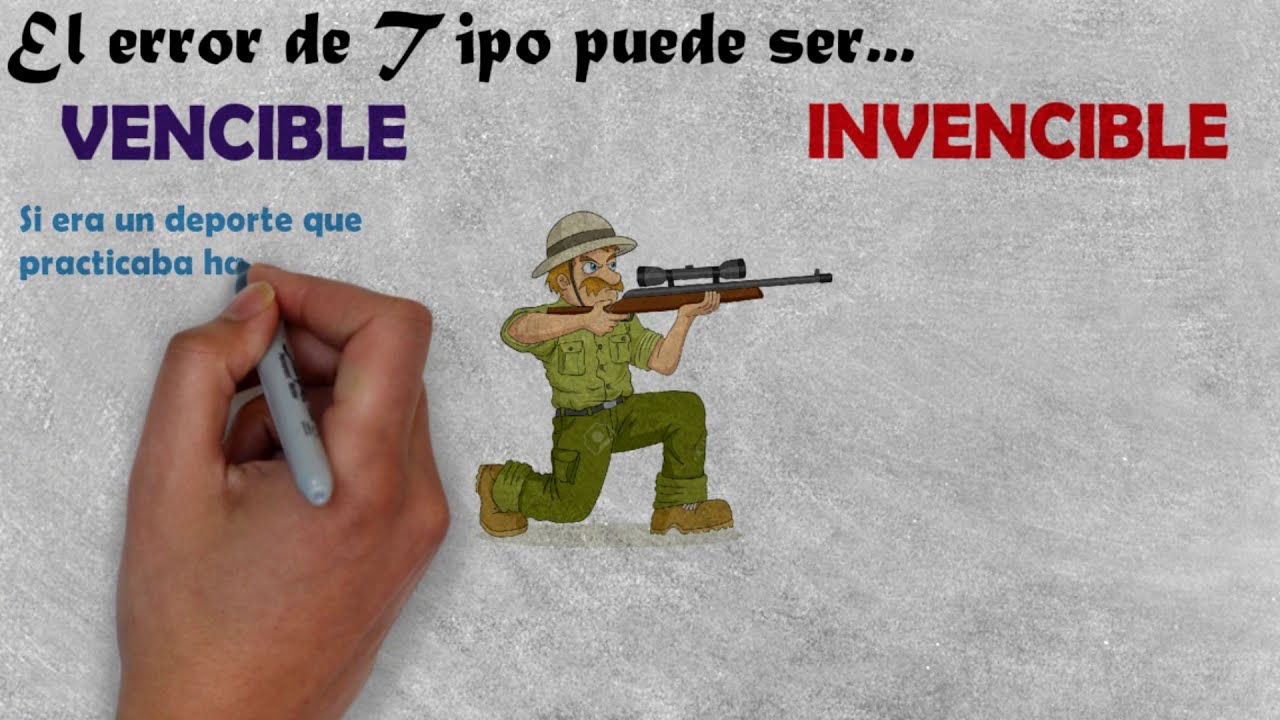 Errores de tipo y errores de prohibición: ¿Cuál es la diferencia?