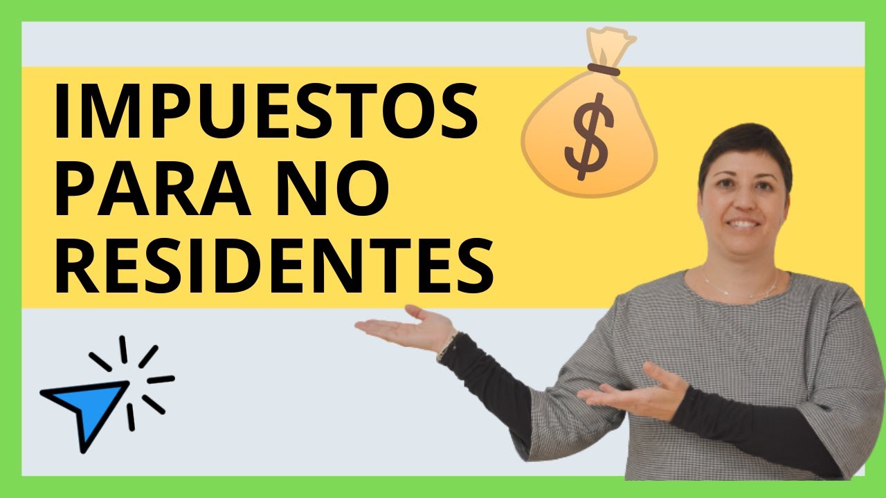 Impuesto de renta para no residentes