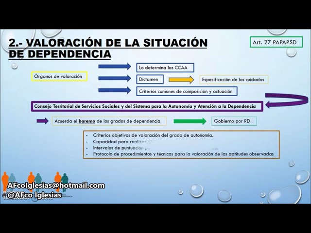 La importancia de la ley de la dependencia grado 3