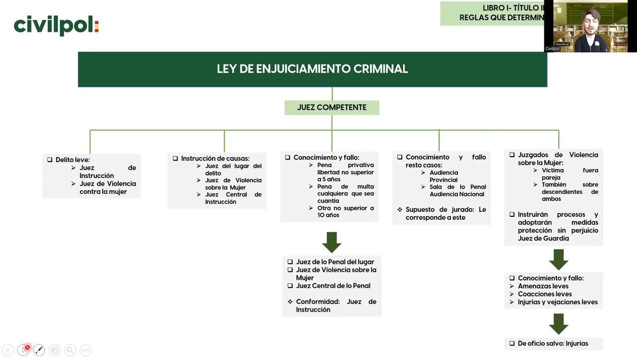 Ley de enjuiciamiento criminal actualizada