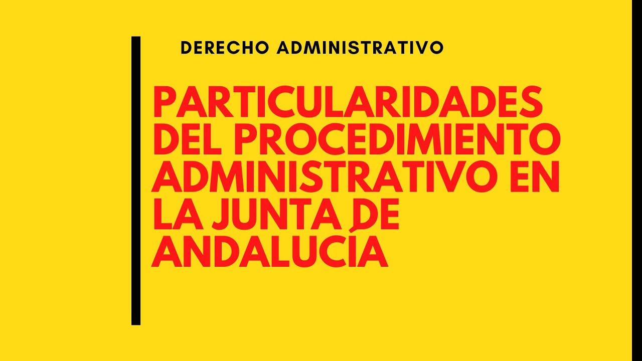 Recurso de alzada ante la Junta de Andalucía