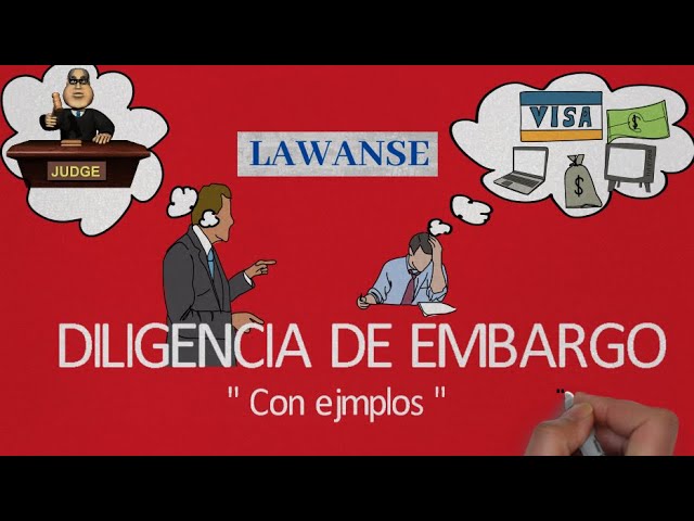 Respuesta a la diligencia de embargo