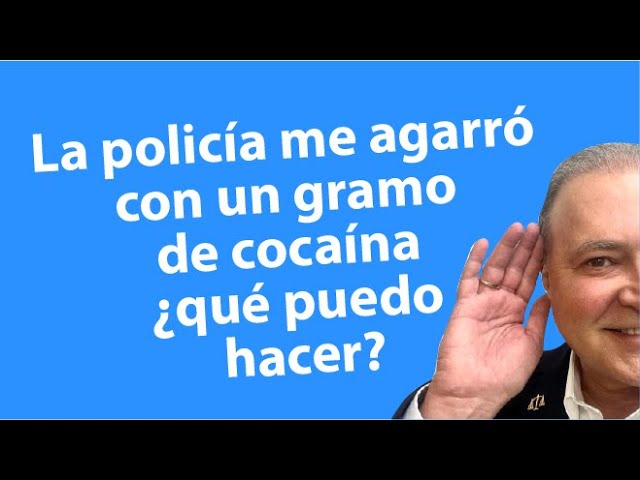 Sanción por posesión de 1 gramo de cocaína