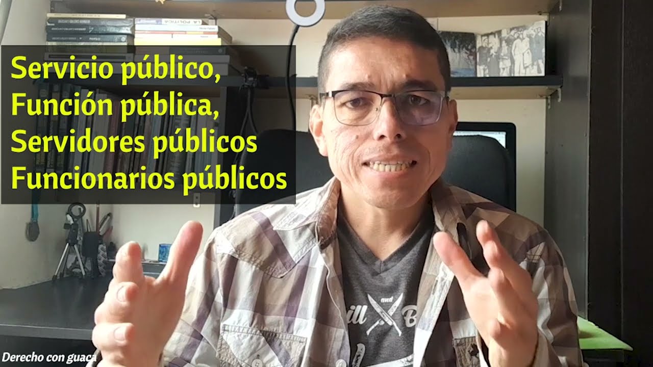 ¿Qué es un servidor público en Colombia?