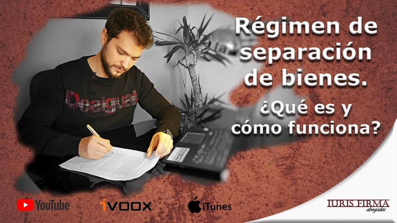 Declaración conjunta en separación de bienes