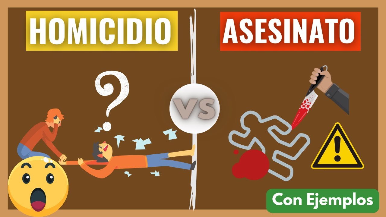 Diferencia entre homicidio y asesinato en España