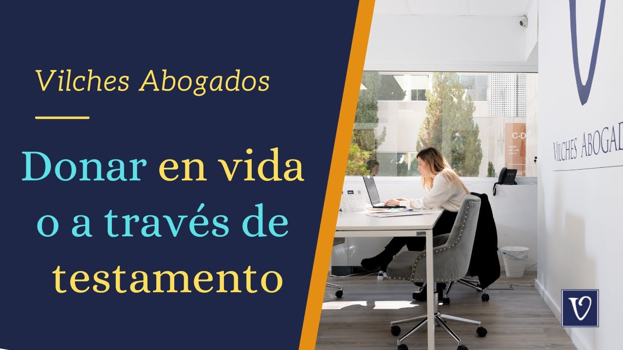 Donación en vida de padres a hijos