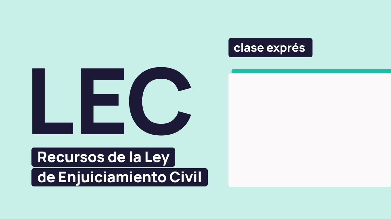 El artículo 161 de la Ley de Enjuiciamiento Civil