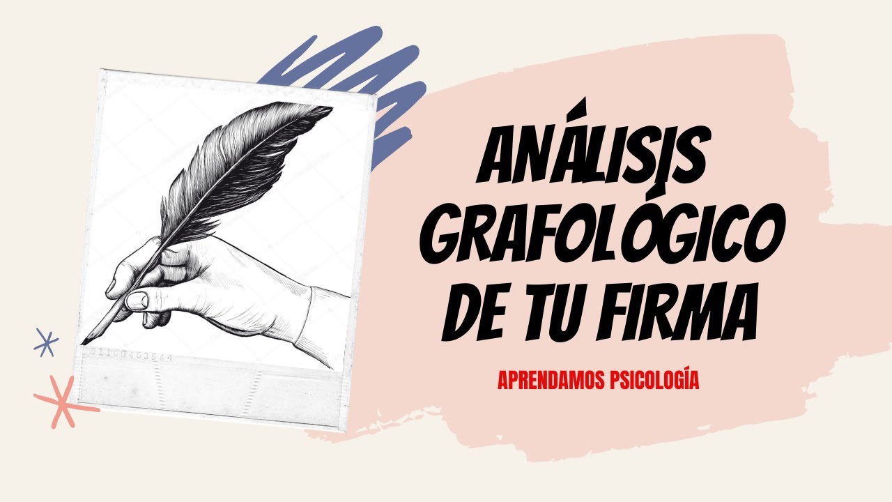 El nombre del que estudia las firmas