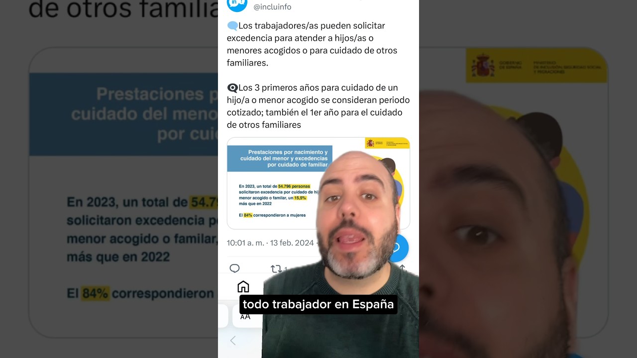 La nueva ley de excedencia por cuidado de hijos: todo lo que debes saber