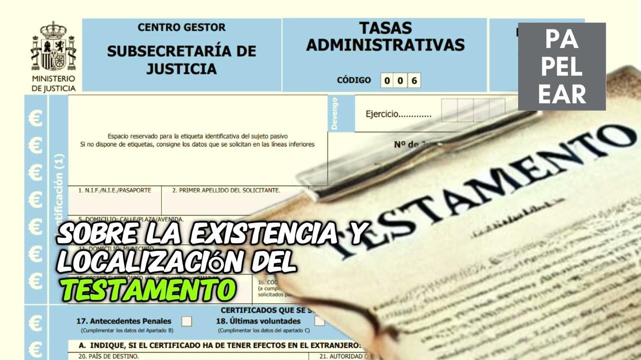 Las últimas voluntades: el equivalente al testamento