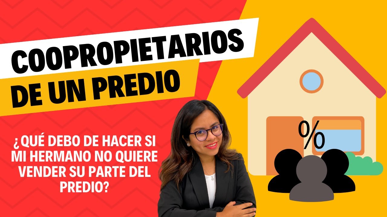 Qué hacer si un hermano no quiere vender la casa