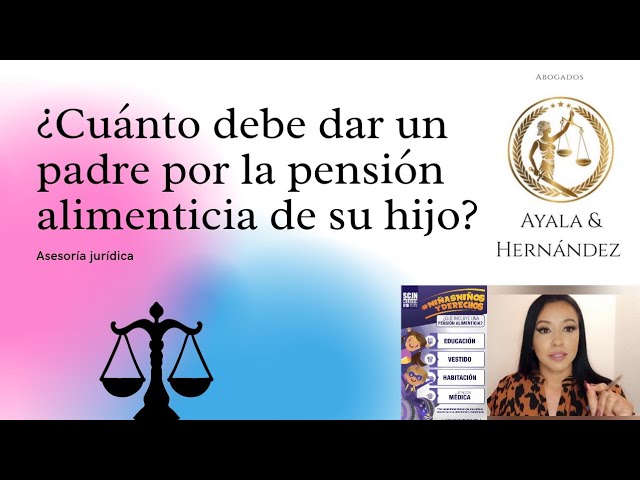 ¿Cuánto se paga de manutención por hijo?