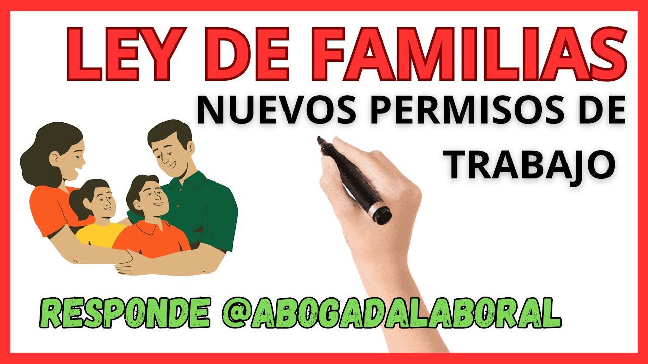 ¿Qué sucede con la ley de familias?