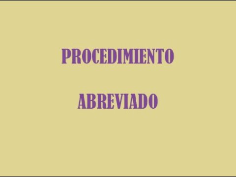 Auto de incoación de procedimiento abreviado: un paso hacia la justicia rápida
