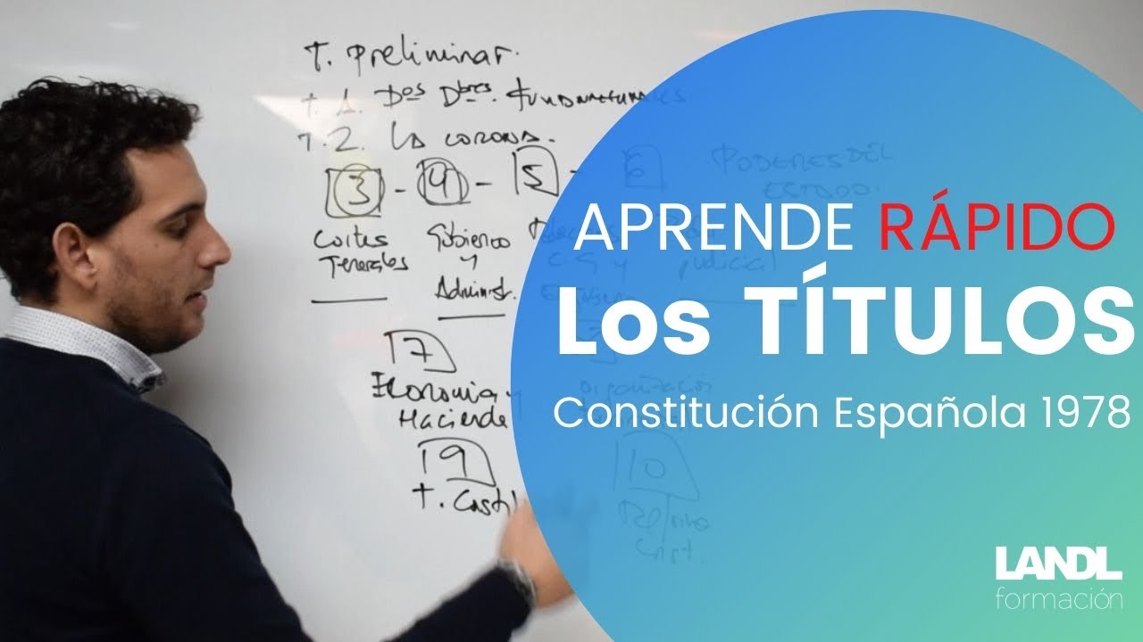 Cómo aprender la Constitución Española fácilmente