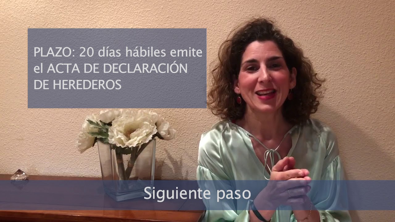 Cómo hacer la declaración de herederos de forma individual