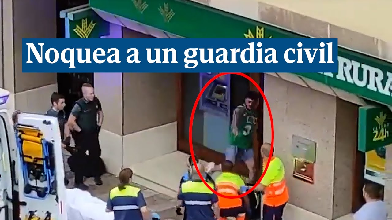 Condena por agredir a un policía en España