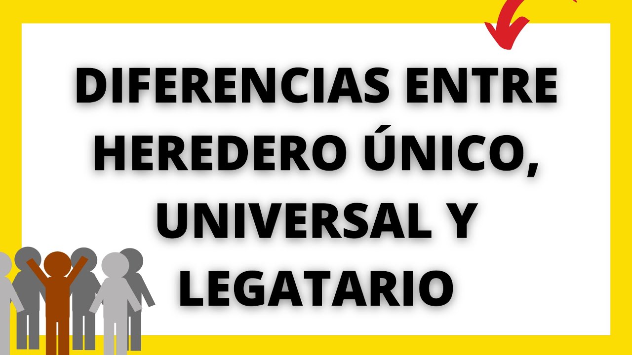El heredero universal y su derecho a la legítima