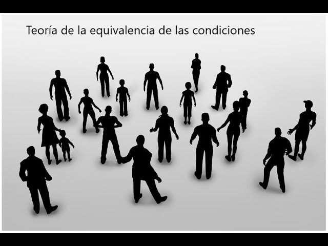 La teoría de la equivalencia de las condiciones: una mirada profunda