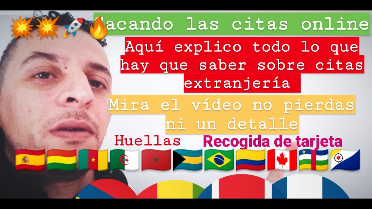 Proceso automático de cita previa en extranjería
