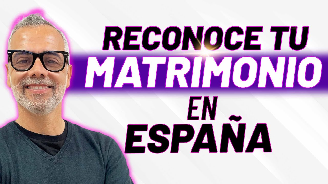 Requisitos para inscribir matrimonio extranjero en España
