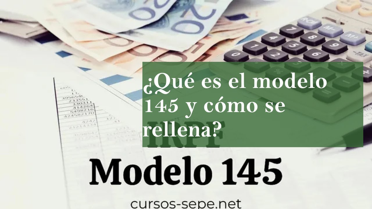 ¿Para qué sirve el modelo 145?