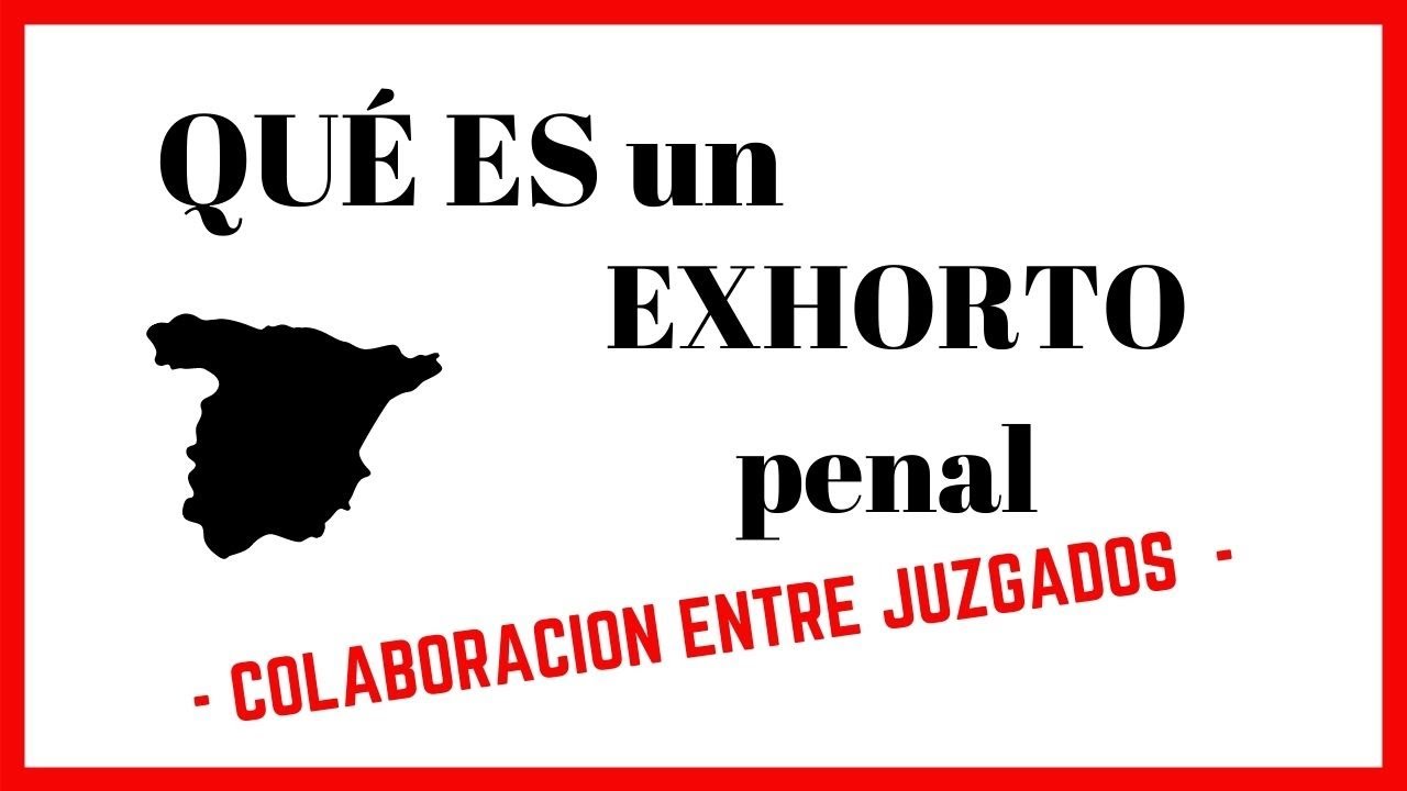Citación del juzgado de paz para exhorto penal