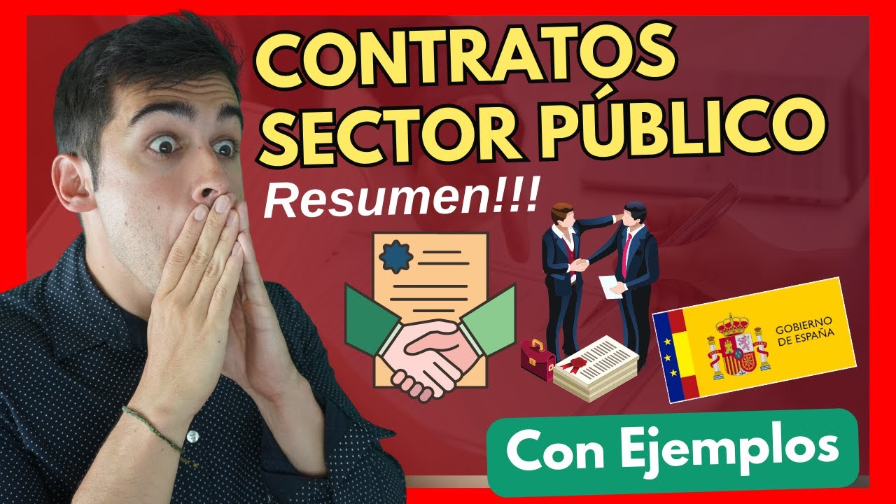 Clases de contratos en el sector público