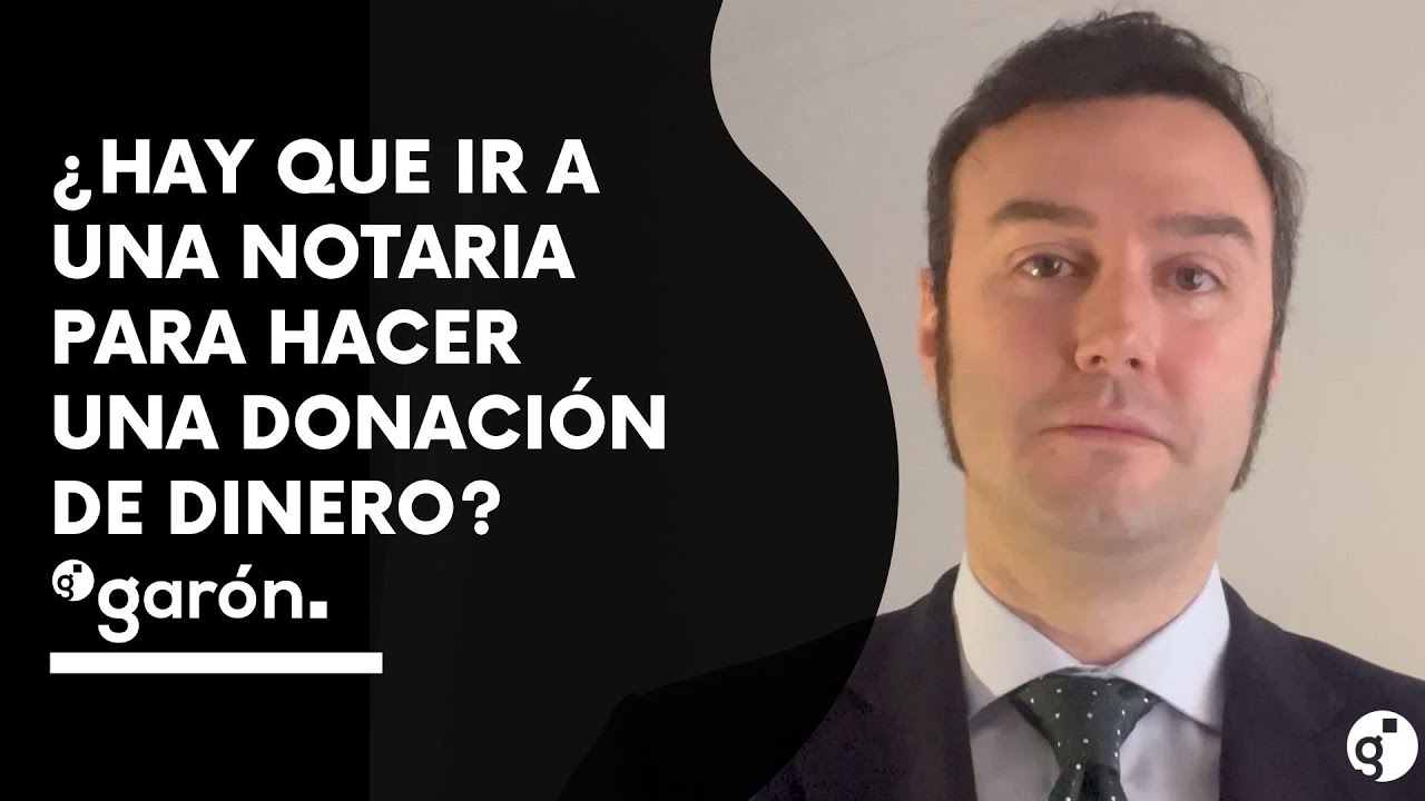 Cómo donar dinero a un hijo en Madrid