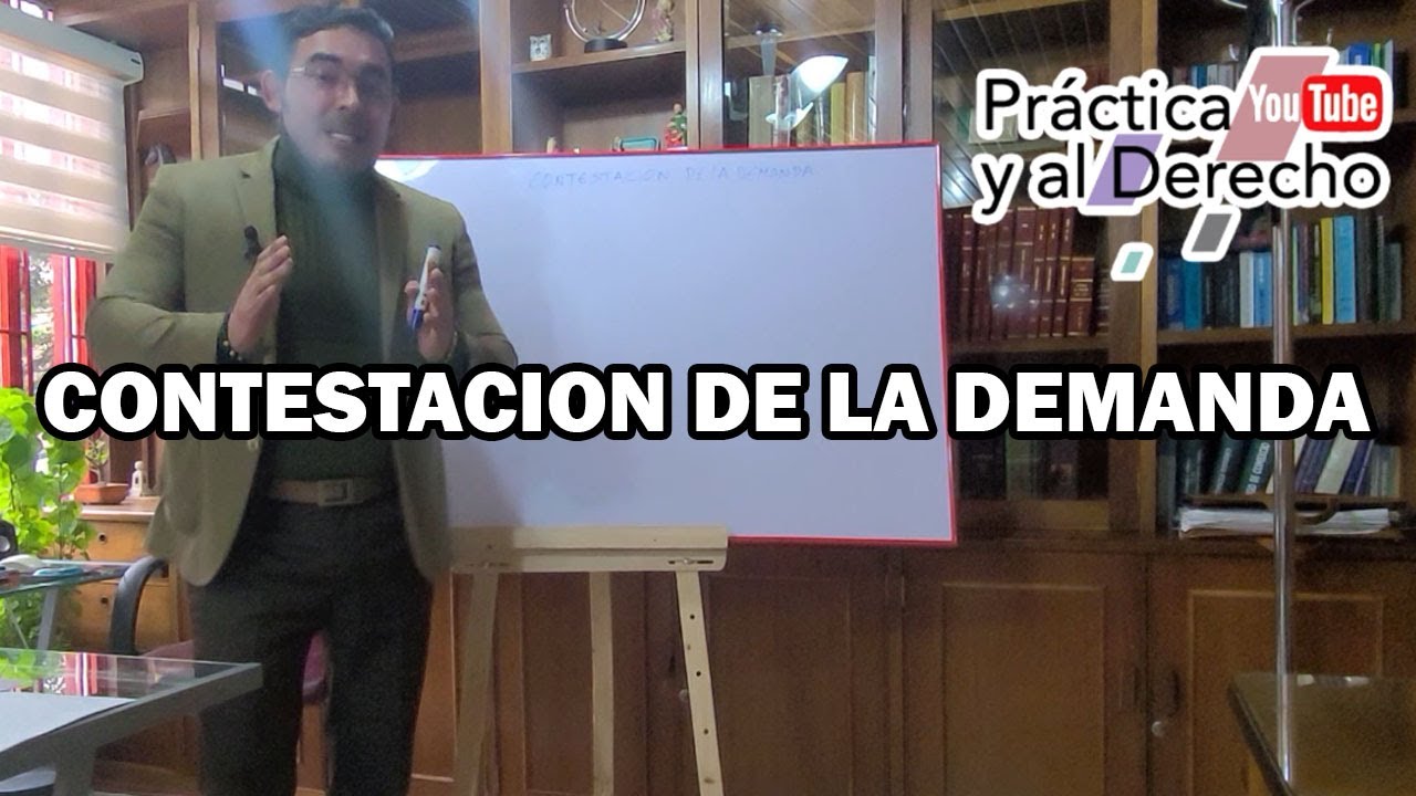 Contestación demanda juicio ordinario con excepciones