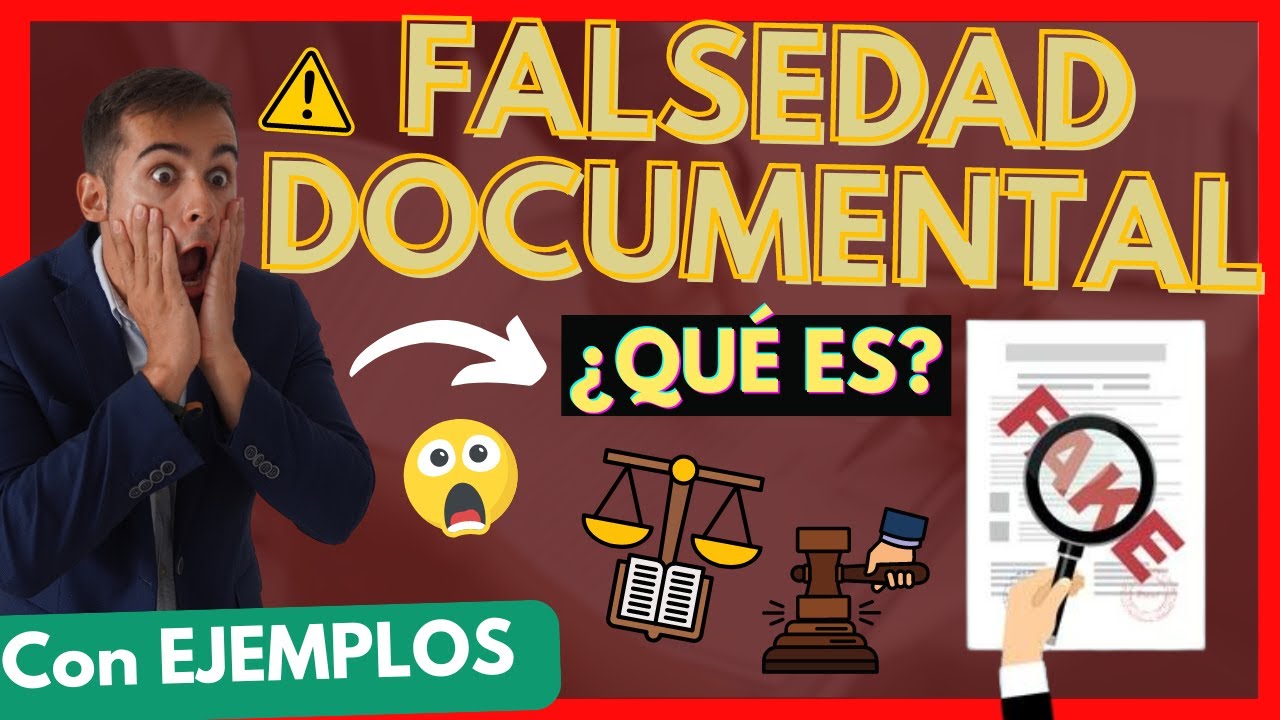 Delitos de usurpación y falsedad documental