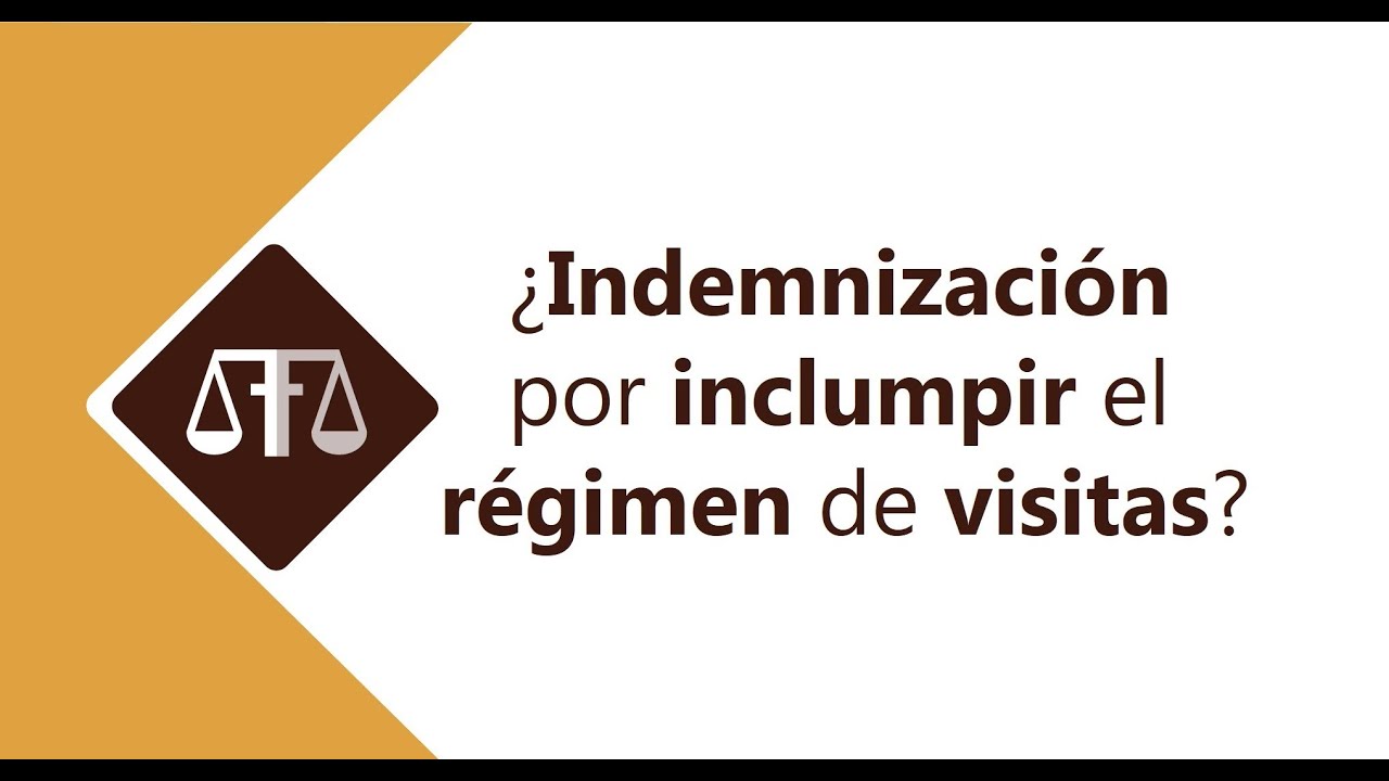 Denuncia por incumplimiento del régimen de visitas