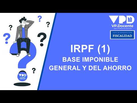 Diferencia base imponible general y del ahorro