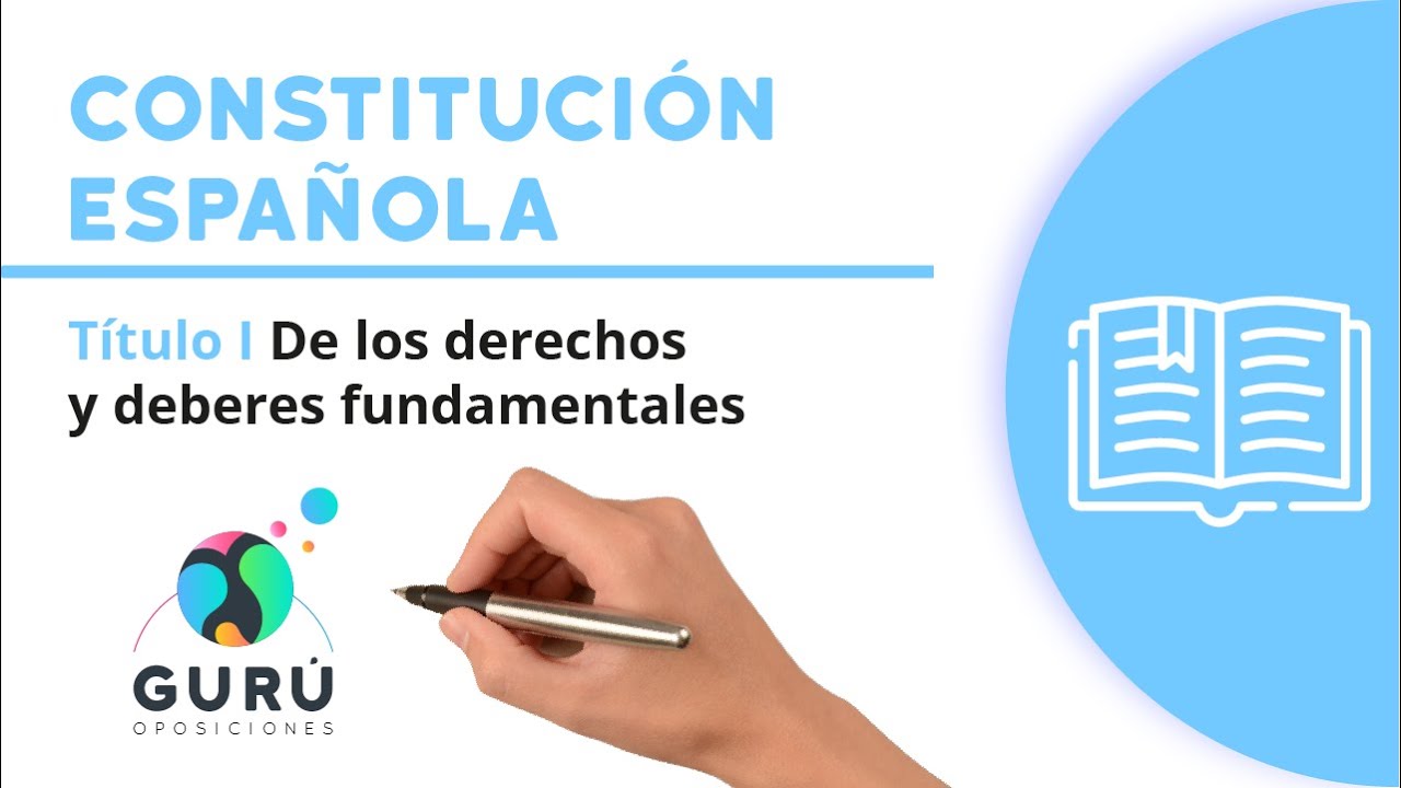 El título I de la Constitución Española