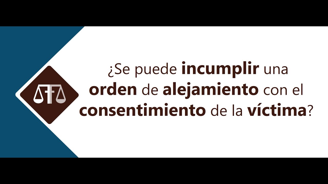 Incumplimiento de orden de alejamiento mutuo