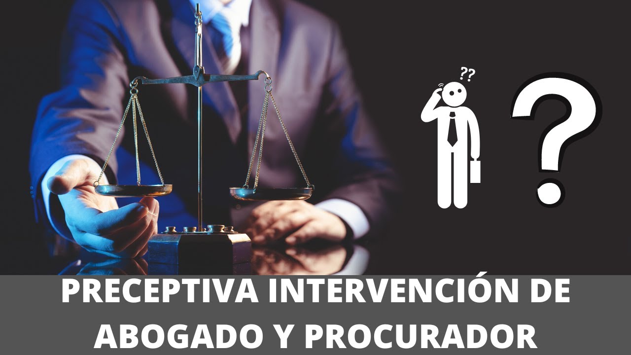 Intervención no preceptiva de abogado y procurador