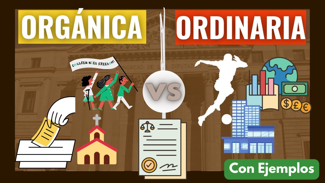 Ley orgánica: requisitos para su aprobación