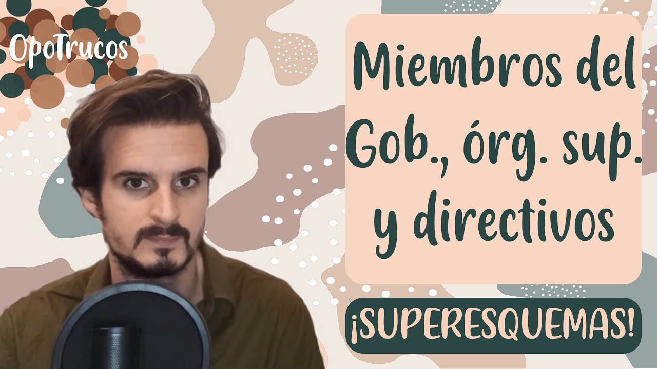 Órganos de apoyo y colaboración del gobierno