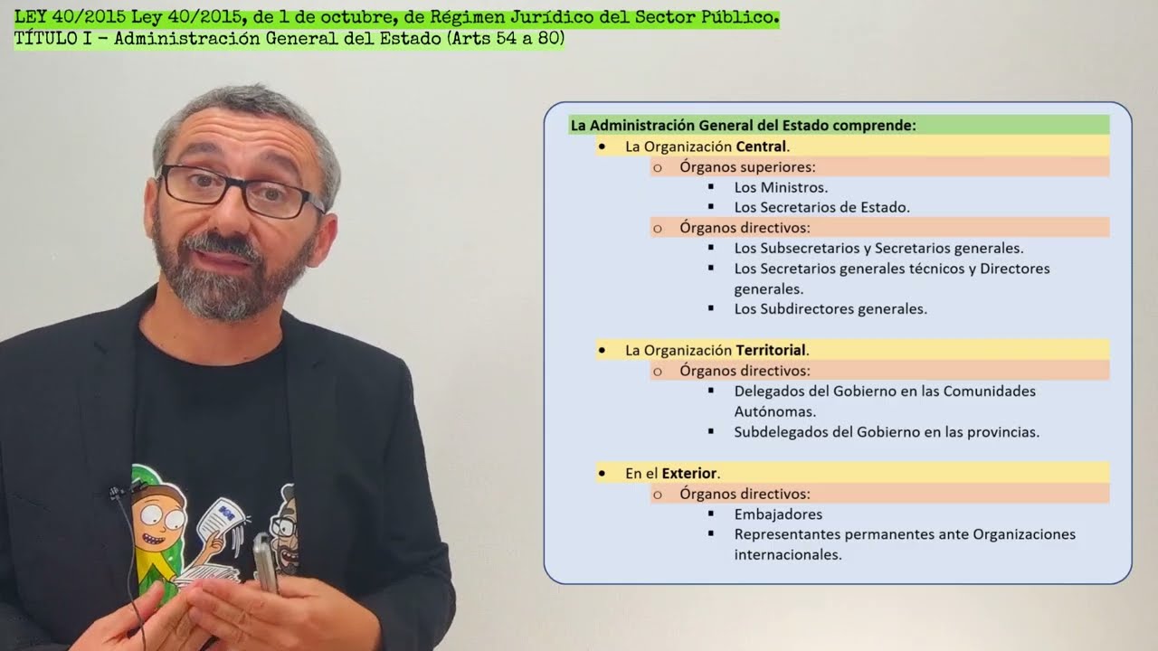 Órganos superiores de la Administración del Estado