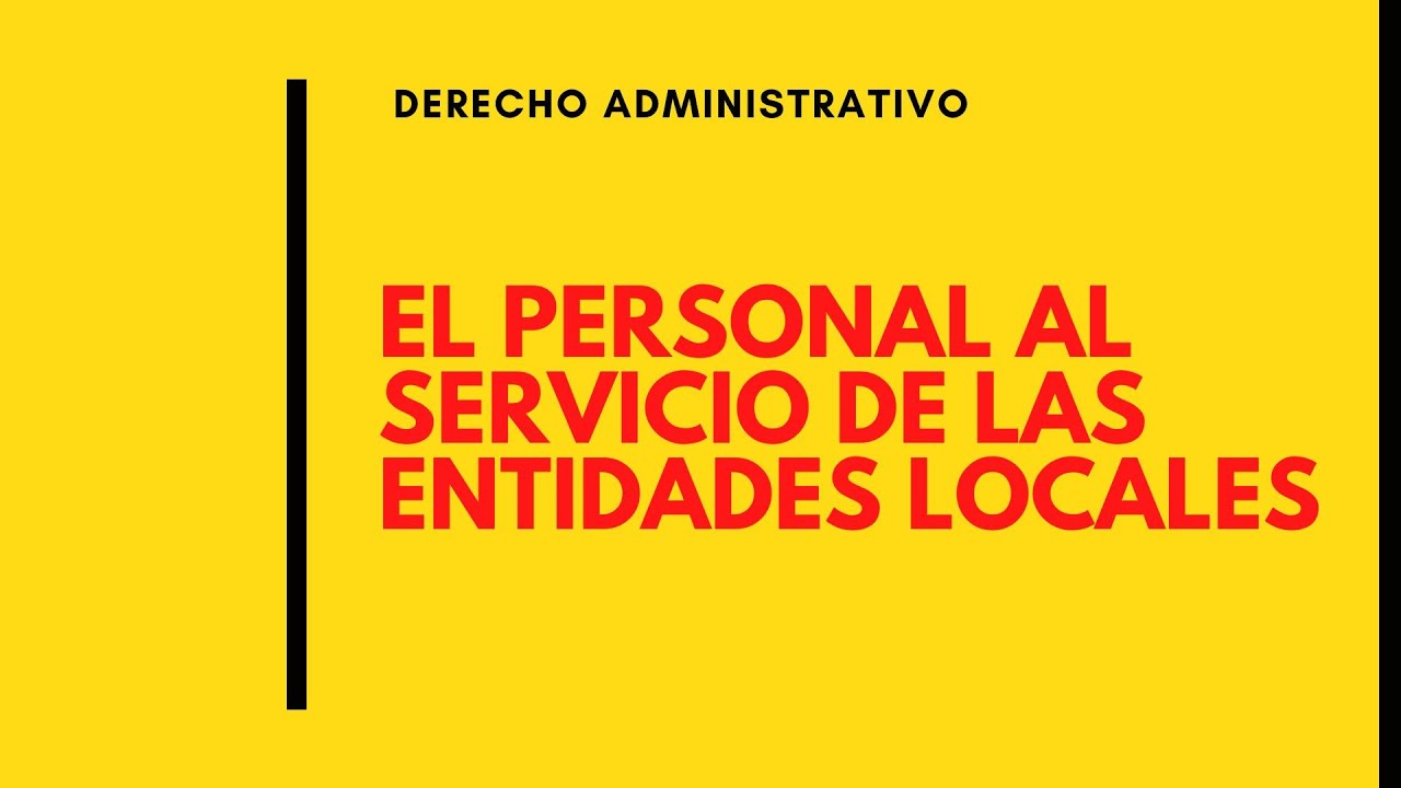 Personal de administraciones locales