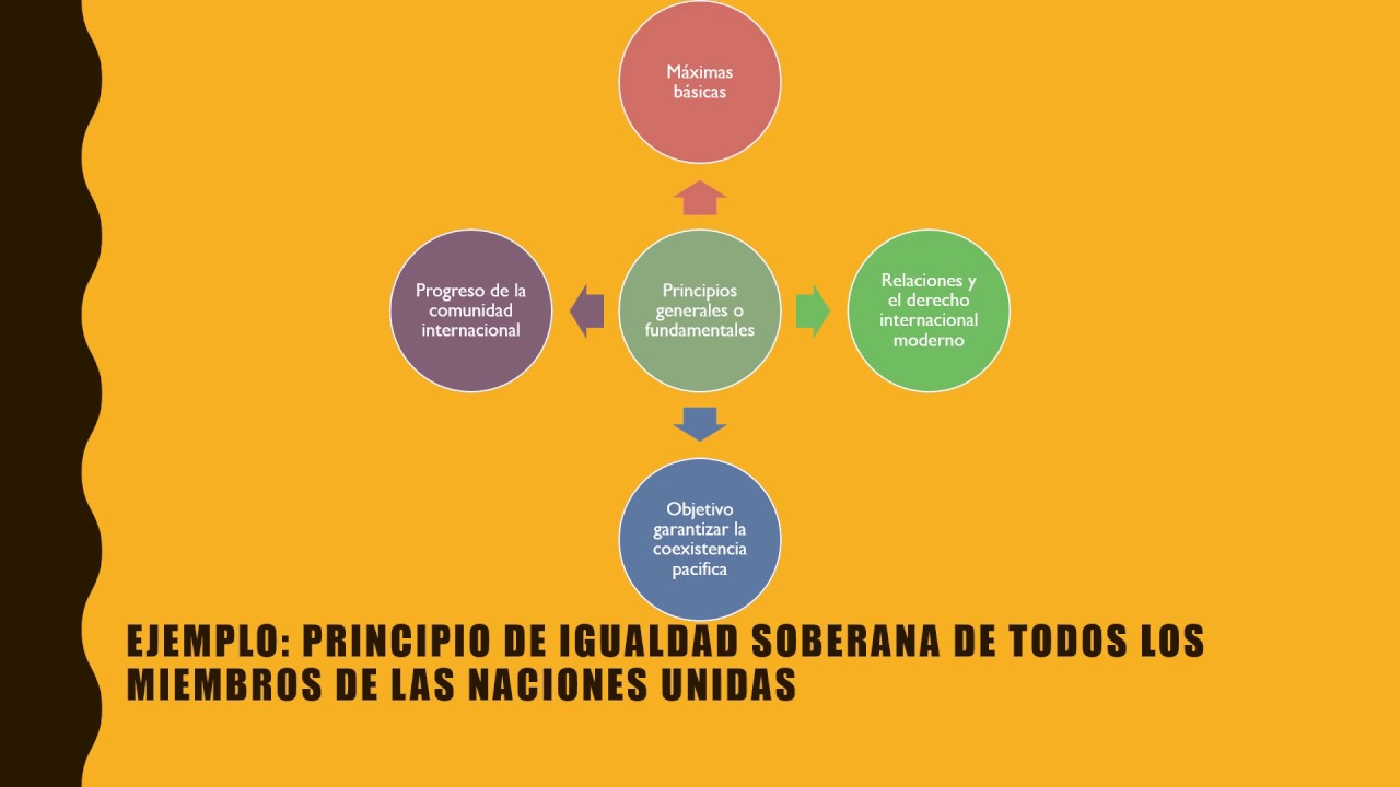 Principios de derecho internacional sobre relaciones