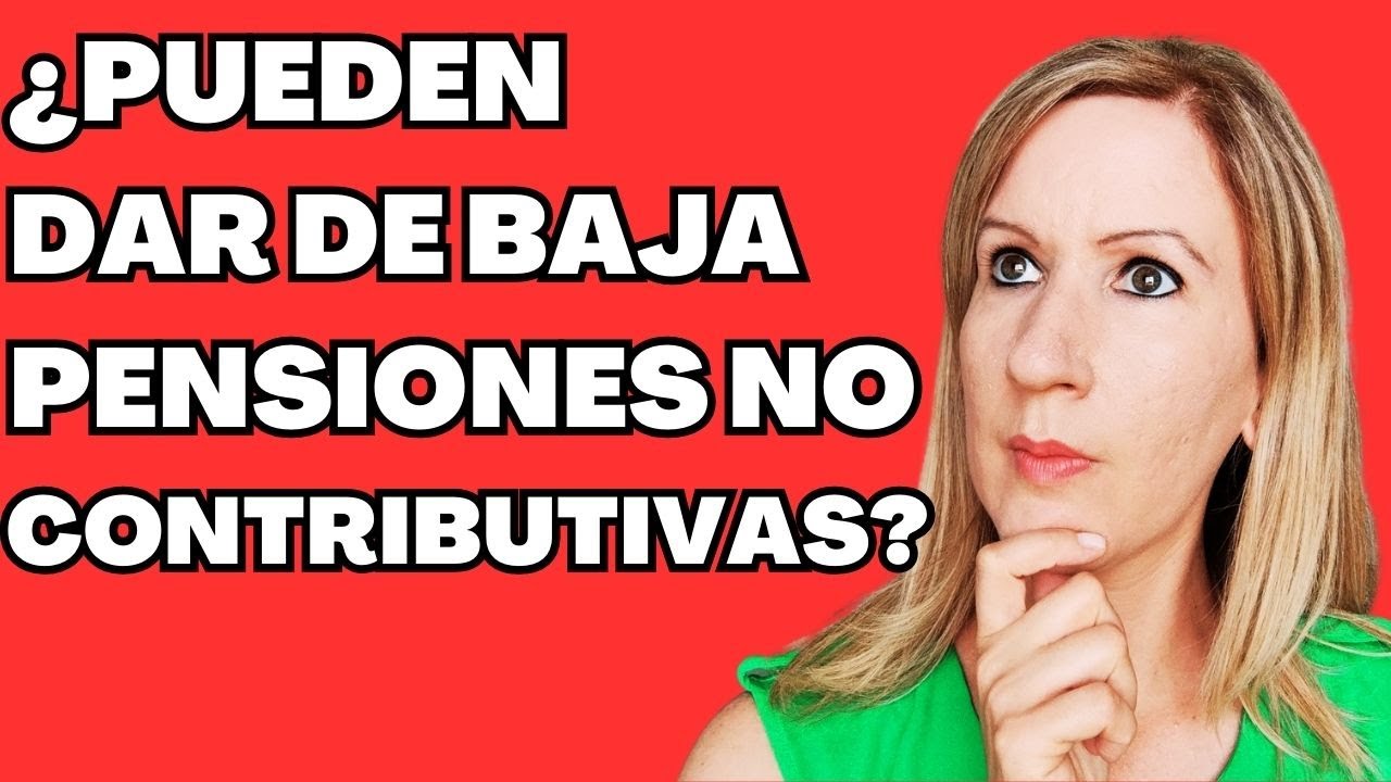 Razones para perder la pensión no contributiva