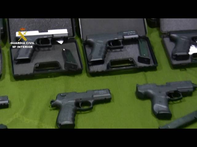 Sentencia por tráfico de armas en España