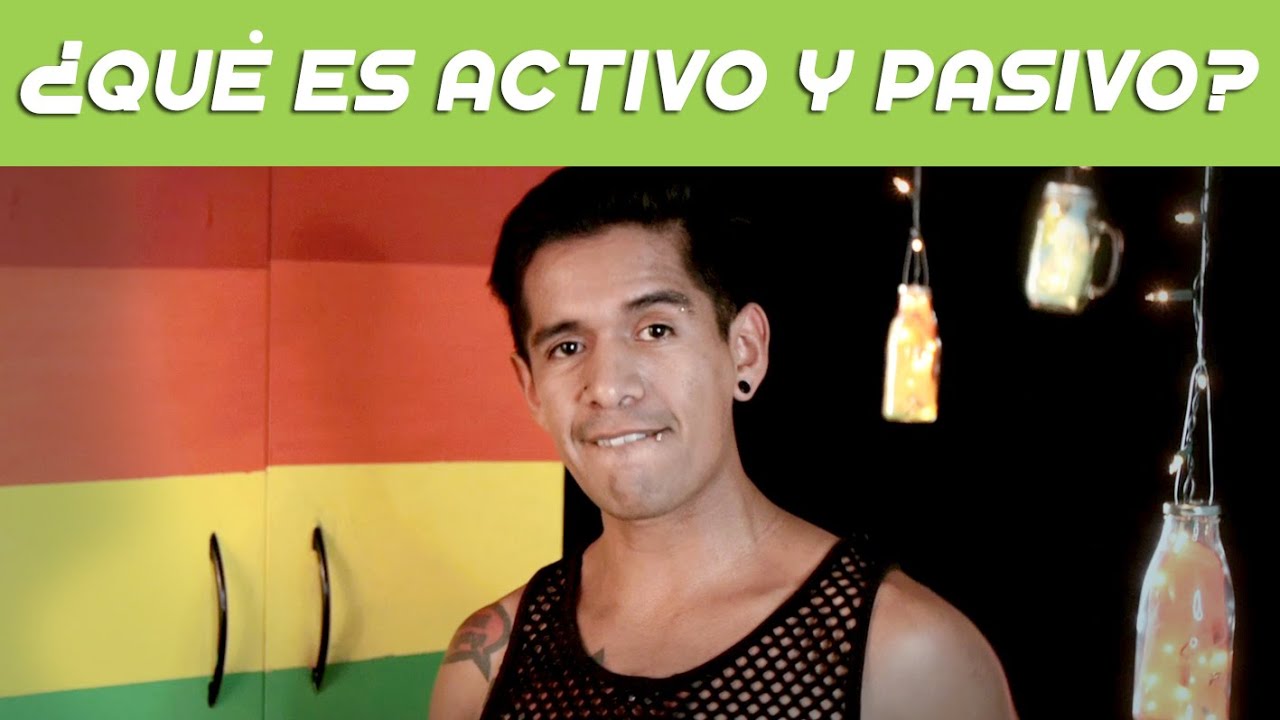Significado de pasivo y activo en una relación