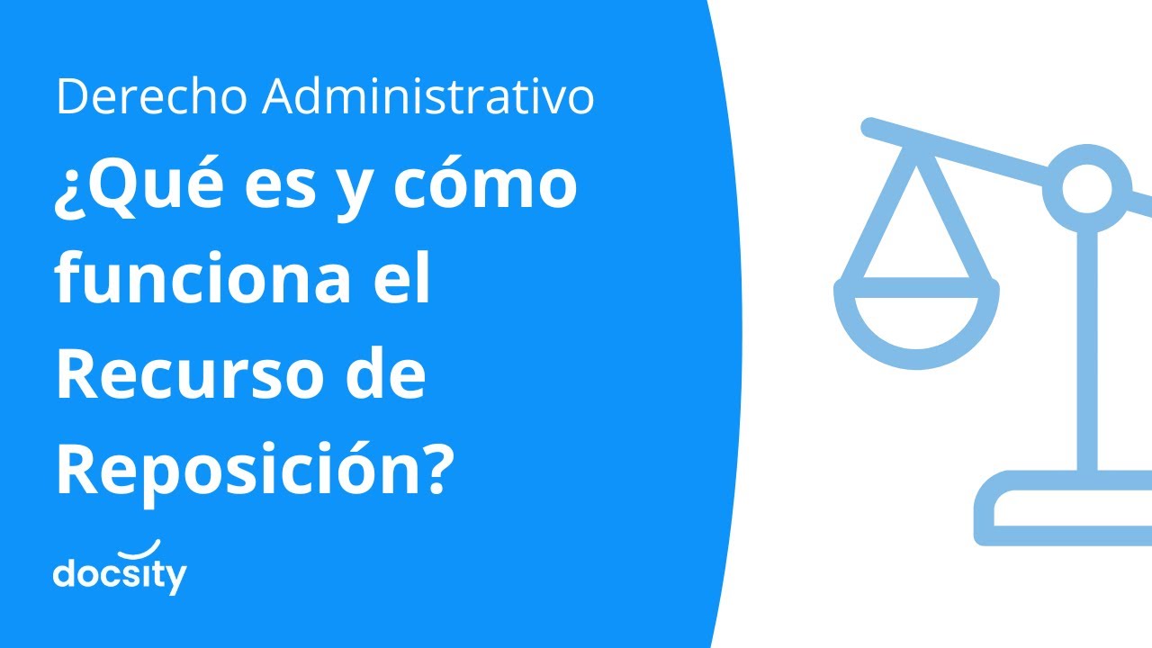 ¿Qué es un recurso de reposición y cómo funciona?